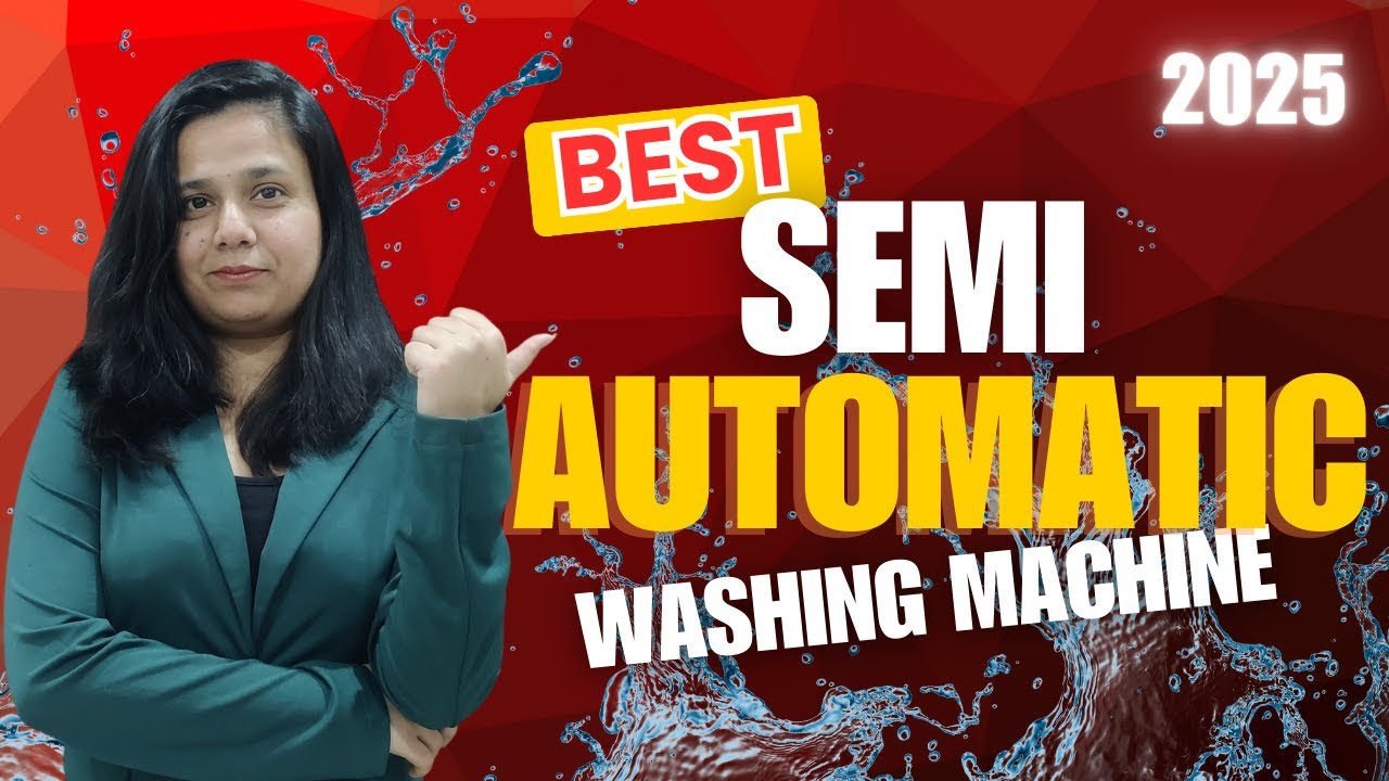 BEST Semi-Automatic Washing machine in INDIA 2025🔥SEMI-AUTOMATIC🔥TOP 3 Washing Machine in 2025🔥