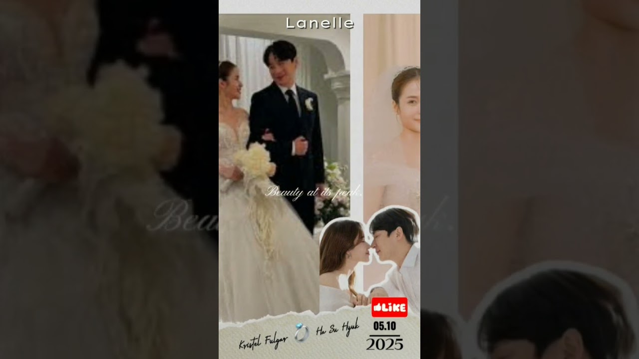 Kristel Fulgar 💍 Ha Su Hyuk WEDDING #kristelfulgar #hasuhyuk #kristel #ha #wedding #viral #trending