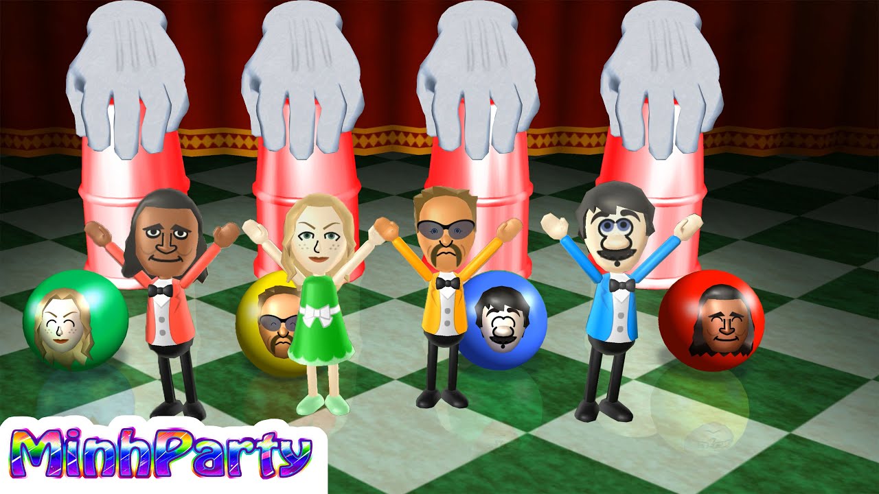 Wii Party Board Game Island Player vs David vs Rachel vs Jake