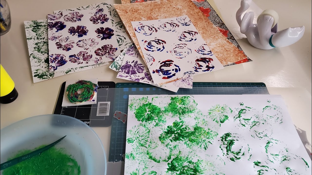 Hintergrund Papier selbst gestalten. 🥰