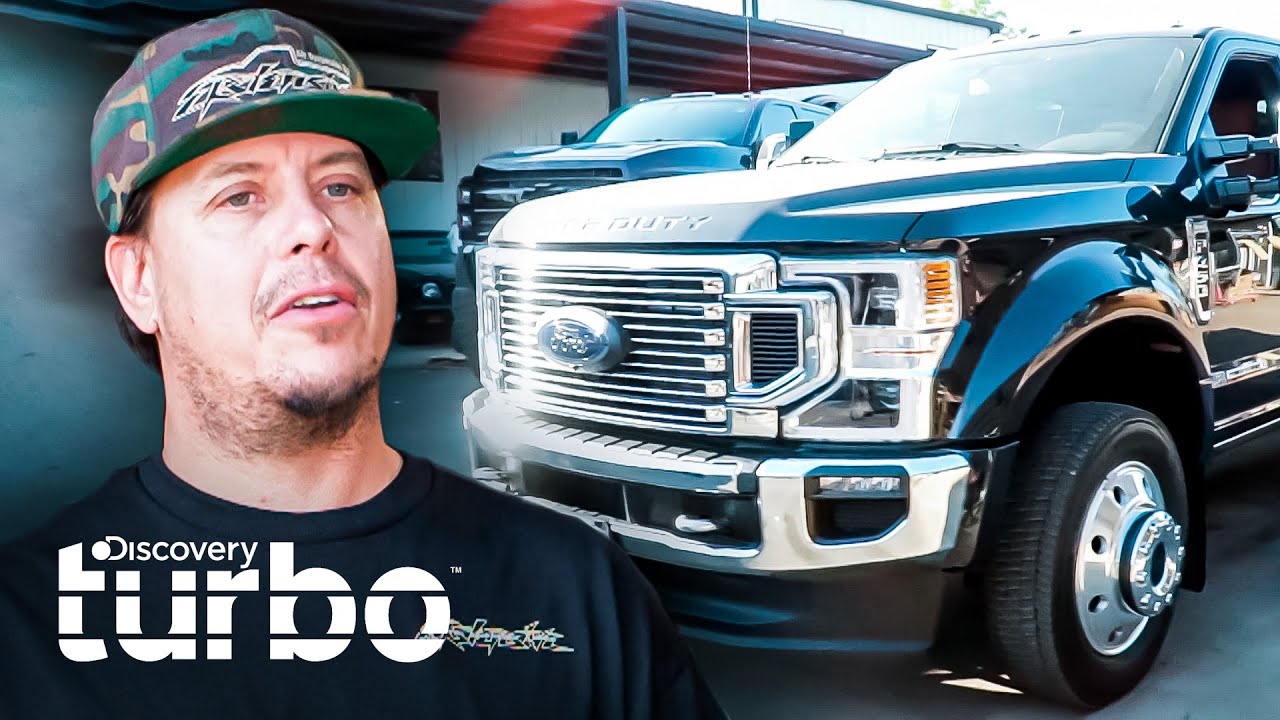 Caminhonete Ford F-450 King Ranch é remodelada para a oficina | Texas Metal | Discovery Turbo Brasil