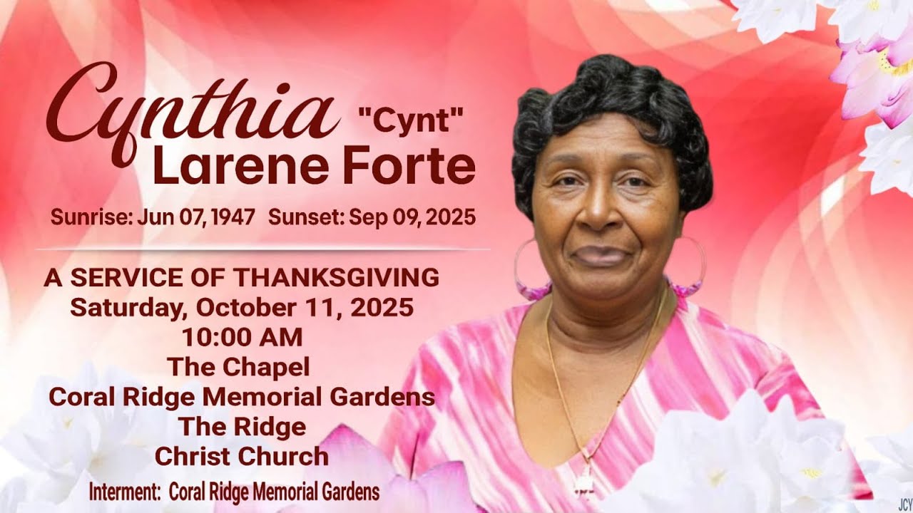 Celebrating the Life of Cynthia Forte