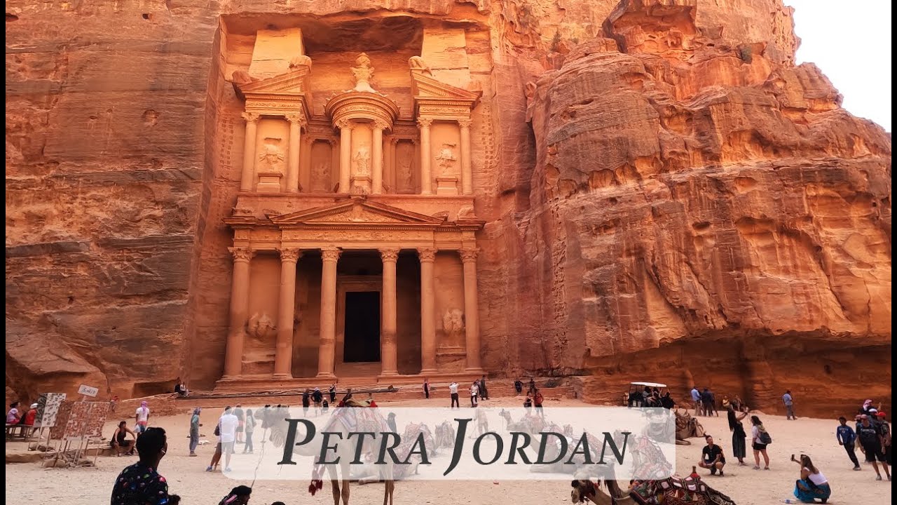 Petra Jordan  🇯🇴 -  Walking Travel with Caption