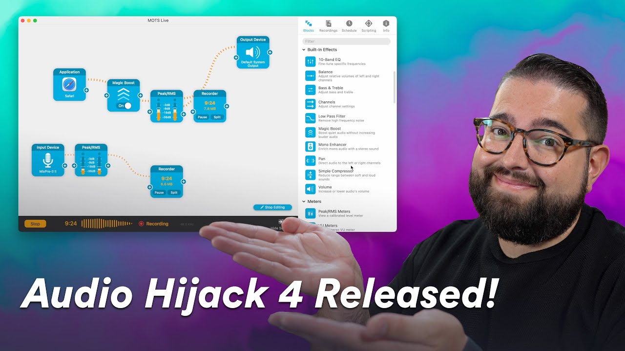 The Best Mac App for Podcasts: Audio Hijack 4 Updated!