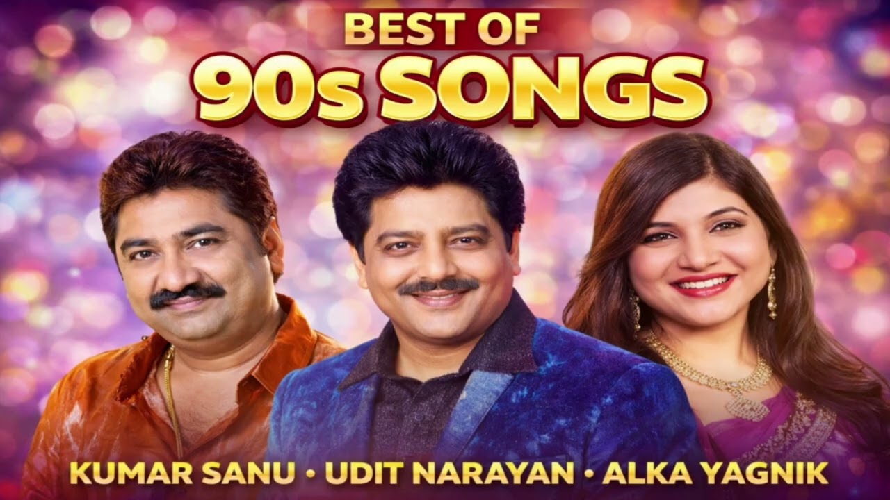 90s Superhit Hindi Songs 💕 Old Romantic Songs | Kumar Sanu, Udit Narayan & Alka Yagnik Best Collecti