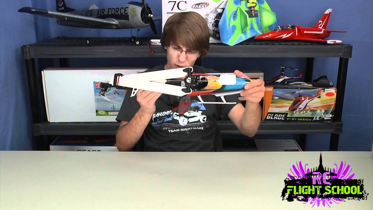 Blade 450 3D Helicopter Unboxing & First Review