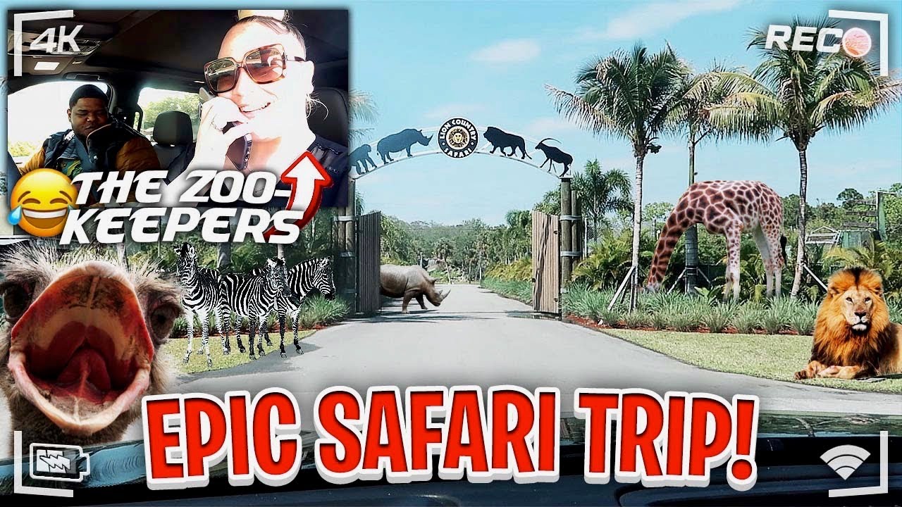 SAFARI TRIP W/ AR'MON, TREY & DAY DAY | OSTRICH ATTACKED US | MET MONDRIANS TWIN (HILARIOUSSS) !!!