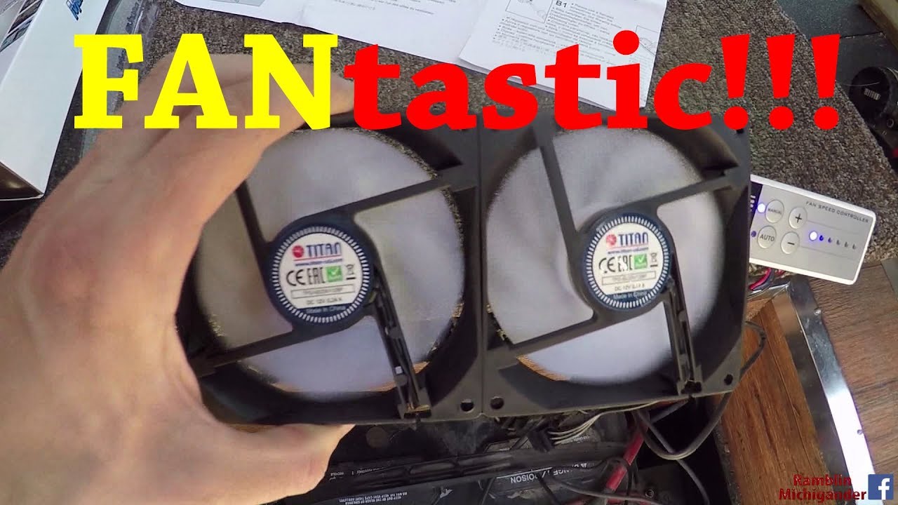 RV Fridge Fan Mod