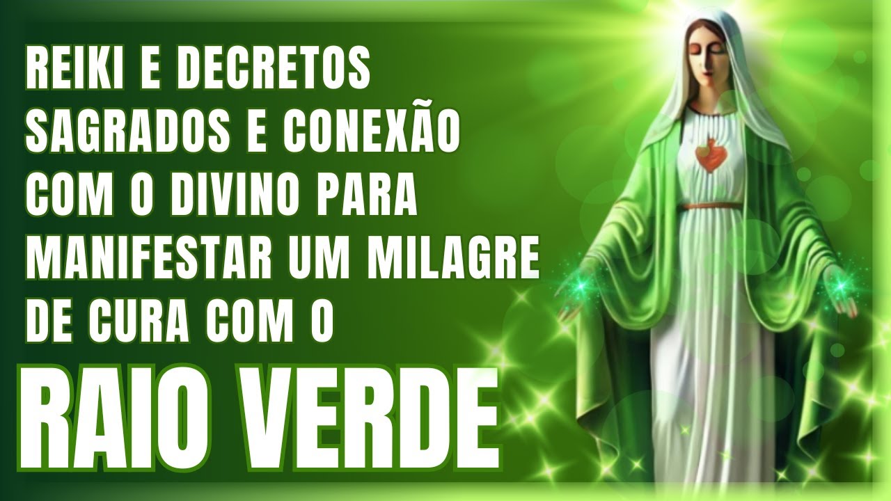 💚REIKI À DISTÂNCIA DO QUINTO RAIO - CHAMA VERDE PARA CURA FÍSICA, MENTAL, EMOCIONAL E ESPIRITUAL