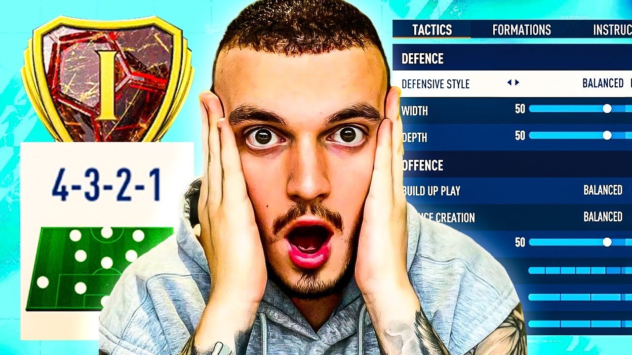 My 20-0 4321 Custom Tactics Made Fifa 23 Easy 😍🔥