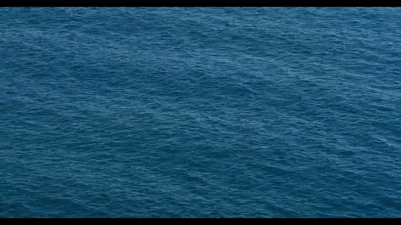 Relaxing Blue Ocean Waves | Calming Sea 4K Footage | Free Stock Video