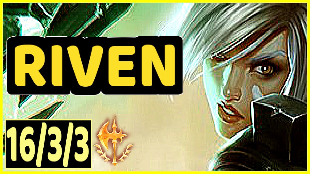 Lol ll MENA ll S16- Riven is a Super snowball carry!