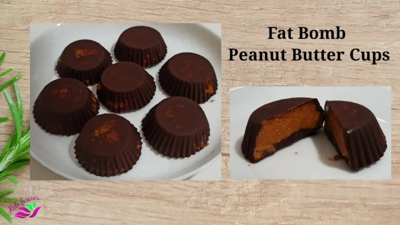 Keto chocolate peanut cups / keto desserts