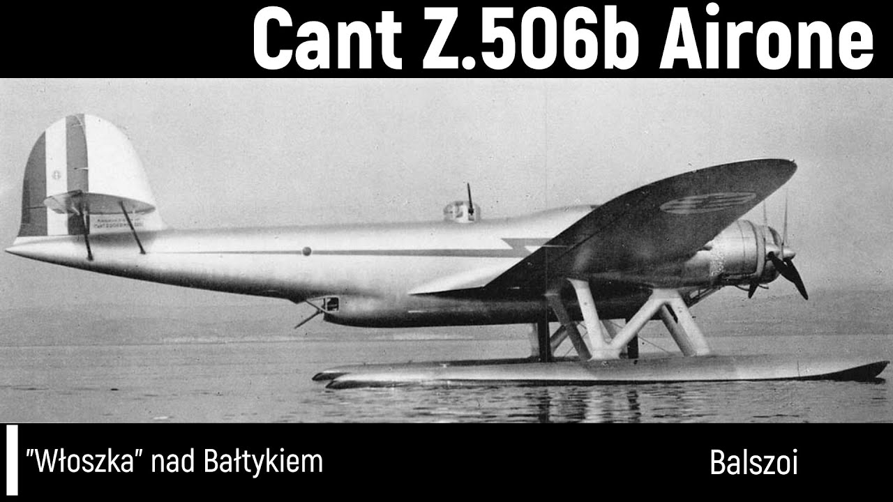 Cant Z 506b | "Włoszka" nad Bałtykiem
