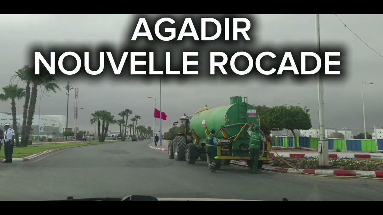 4K Agadir/Nouvelle Rocade de contournement Nord-Est du Grand Agadir