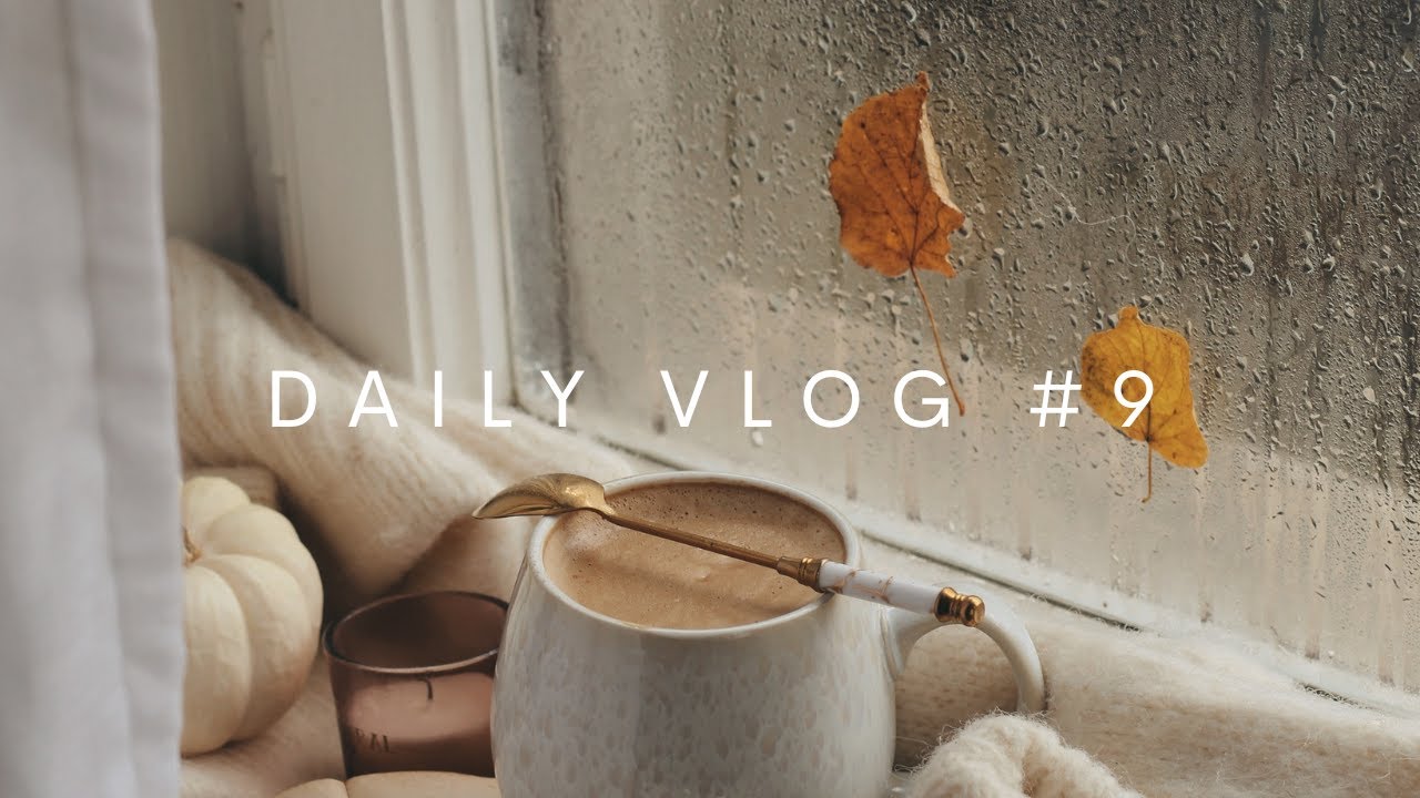 2022 Fall Daily Vlog 9 | Embrace Autumn & the Slow Life | #g7xmarkii