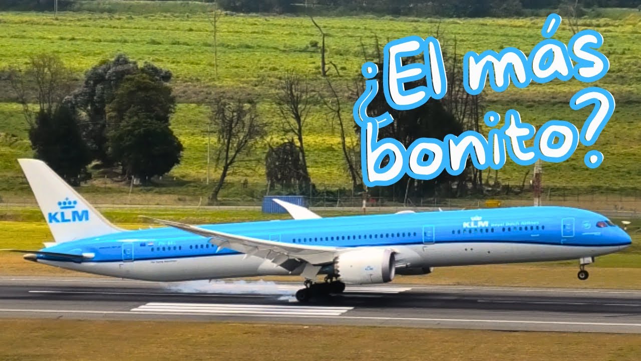 BOEING 787-10 KLM – Motores GE | LLEGADA Y SALIDA DE BOGOTÁ