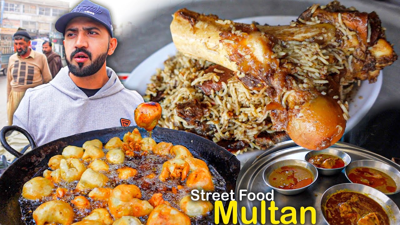 Pure Street Food in MULTAN City of Saints | Delhi Nihari, Rewari Sweets, Banu Pulao, Master Biryani