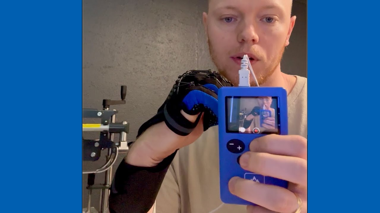 Clinician Demo Combining SaeboGlove + Saebo StimPro