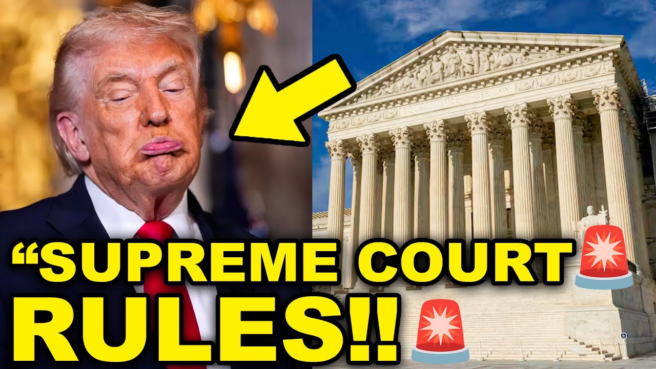 BREAKING: Supreme Court UNLEASHES Shock Ruling on Trump &mdash; 72-Hour Deadline Sparks Chaos