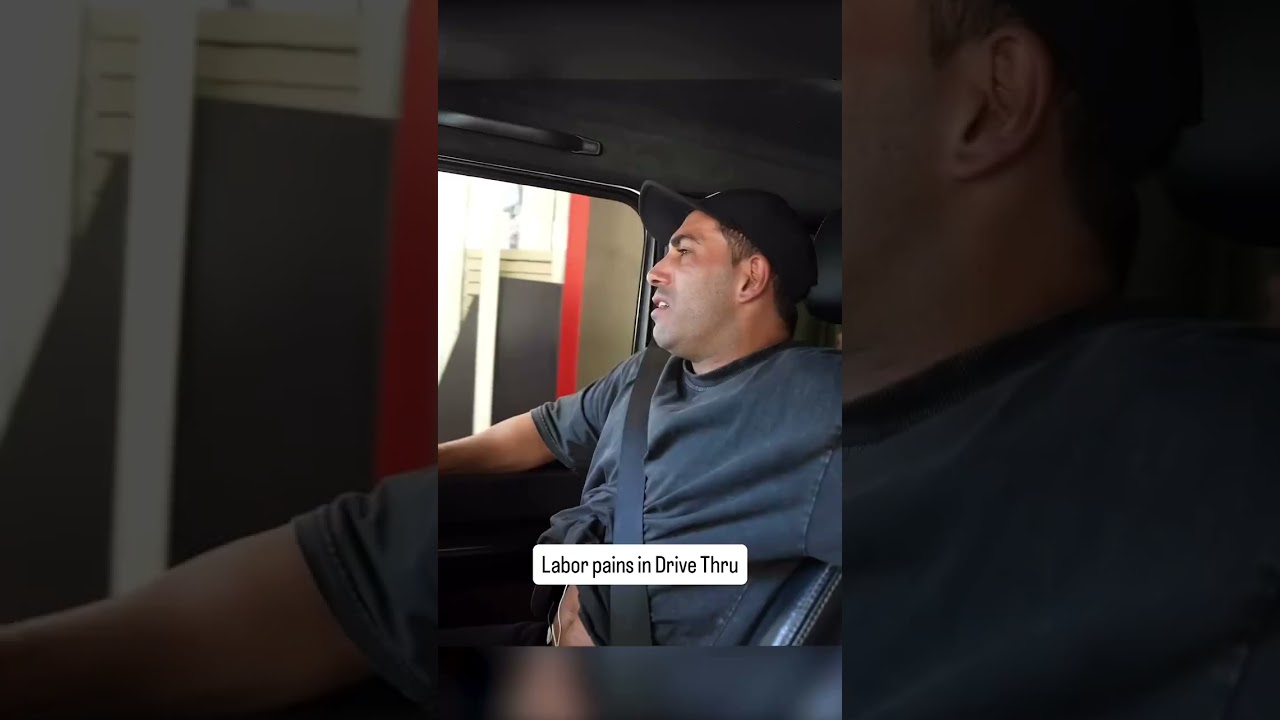 Going through Labor Pains in Drive Through! 😭 