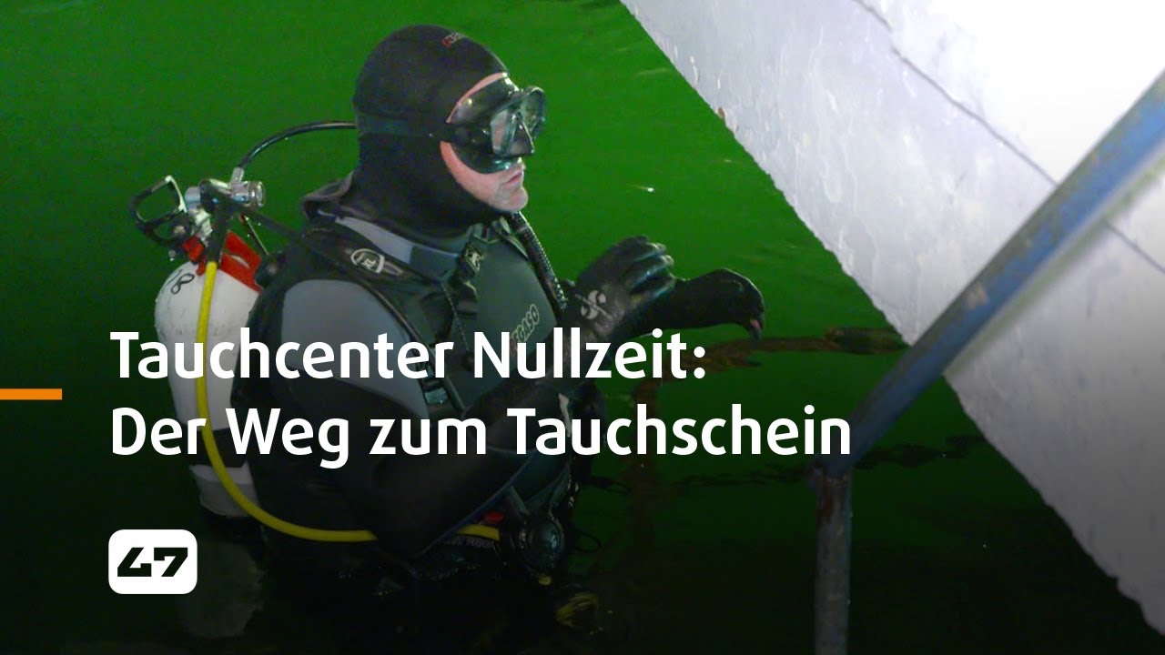STUDIO 47 .live | TAUCHCENTER NULLZEIT IN MEIDERICH: DER WEG ZUM TAUCHSCHEIN