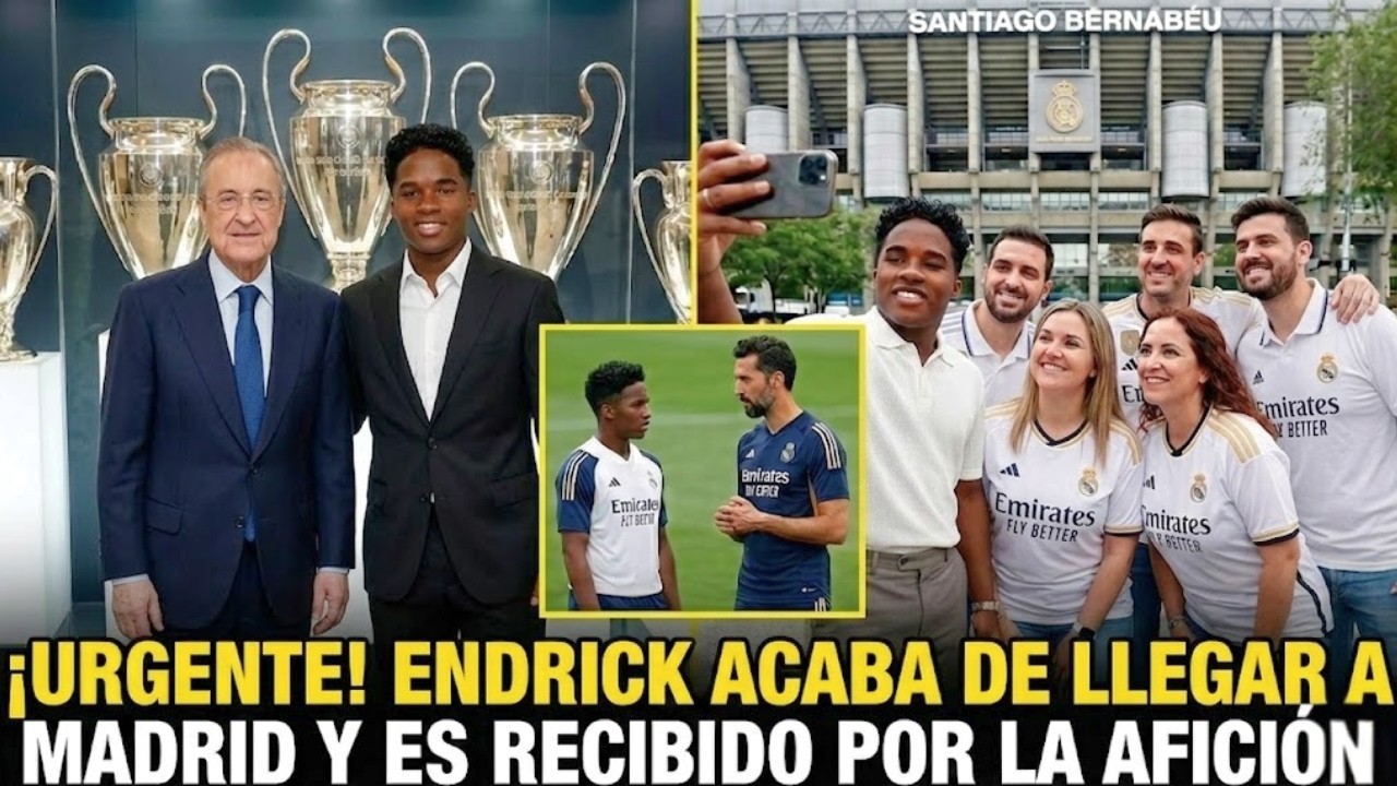 🚨¡BOMBAZO! ¡ENDRICK ESTÁ DE VUELTA AL REAL MADRID! ¡FLORENTINO PÉREZ ACABA DE ANUNCIARLO!