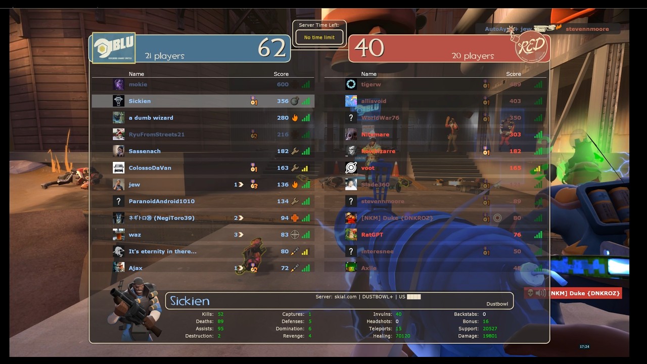 Team Fortress 2 2026 02 27 Dustbowl Blue Demo Pirate