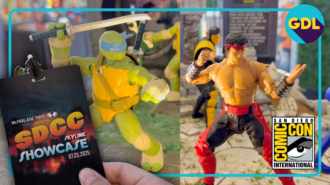 McFarlane Toy's SDCC Showcase Reveals TMNT, Mortal Kombat and More!