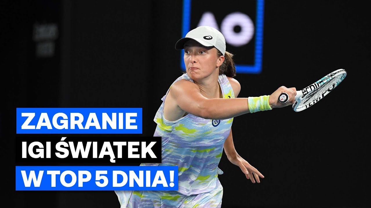 Top 5: Najlepsze zagrania JEDENASTEGO dnia Australian Open