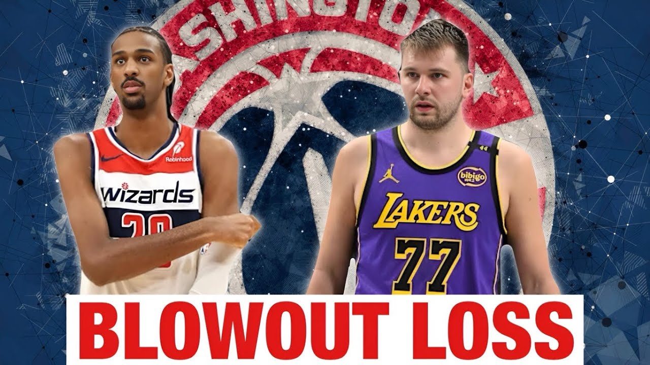 WIZARDS GOT SPANKED BY THE LAKERS.... Back To The Tank We Go