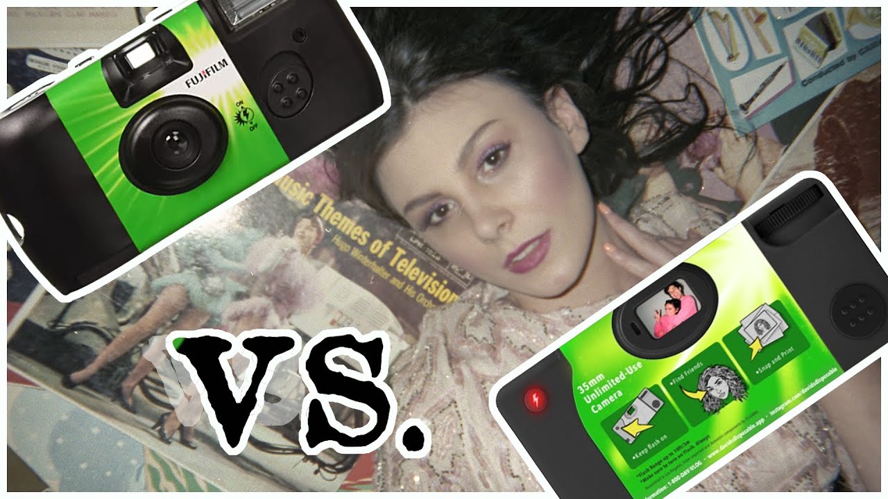 Disposable Camera Faceoff! Film Vs App
