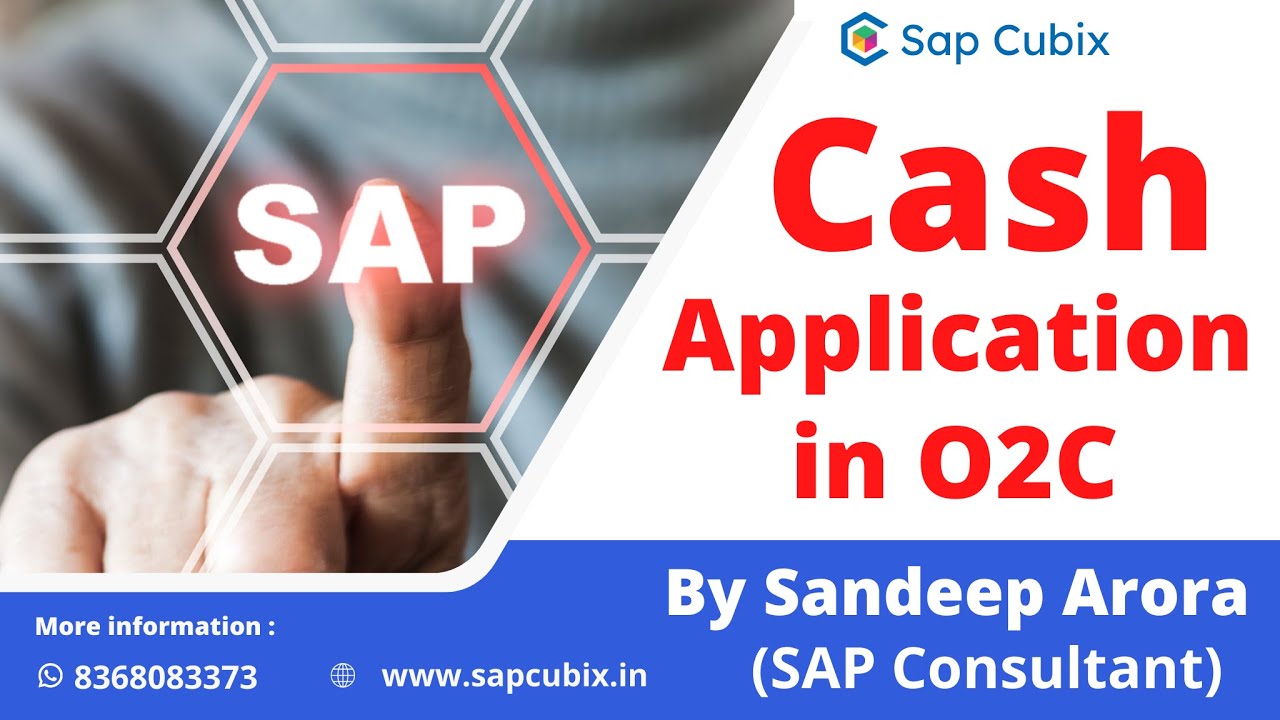 Cash Application in SAP in Accounts Receivable| SquNik