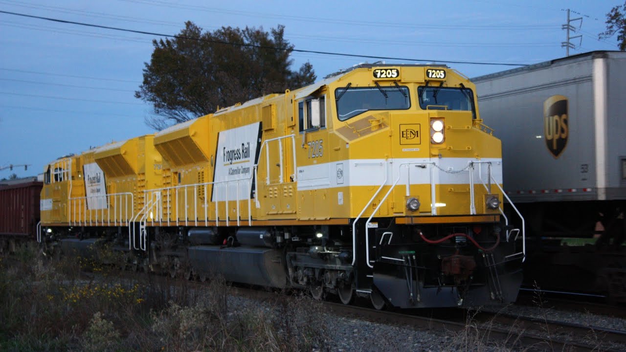 EMDX Tier 4 SD70ACe's in Shreveport, Louisiana!