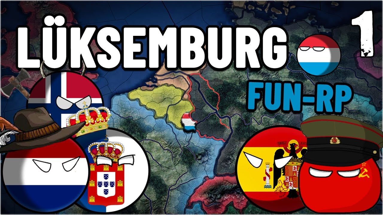 LÜKSEMBURG MUHTARI | HEARTS OF IRON 4 - MULTIPLAYER | LÜKSEMBURG#1