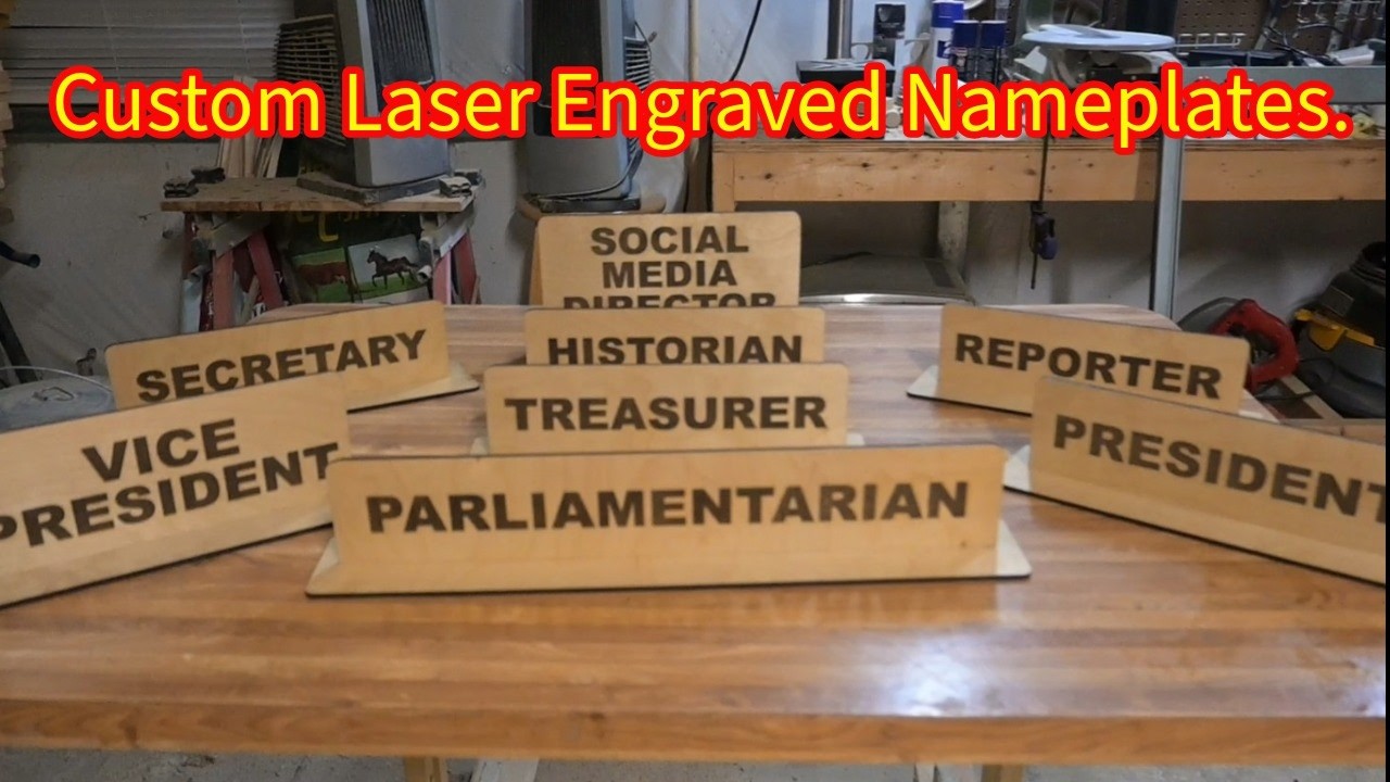 Easy Custom Nameplates.