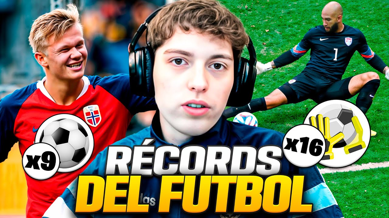 20 RECORDS DEL FUTBOL QUE ES IMPOSIBLE QUE SE ROMPAN - CUAL ES EL MEJOR?