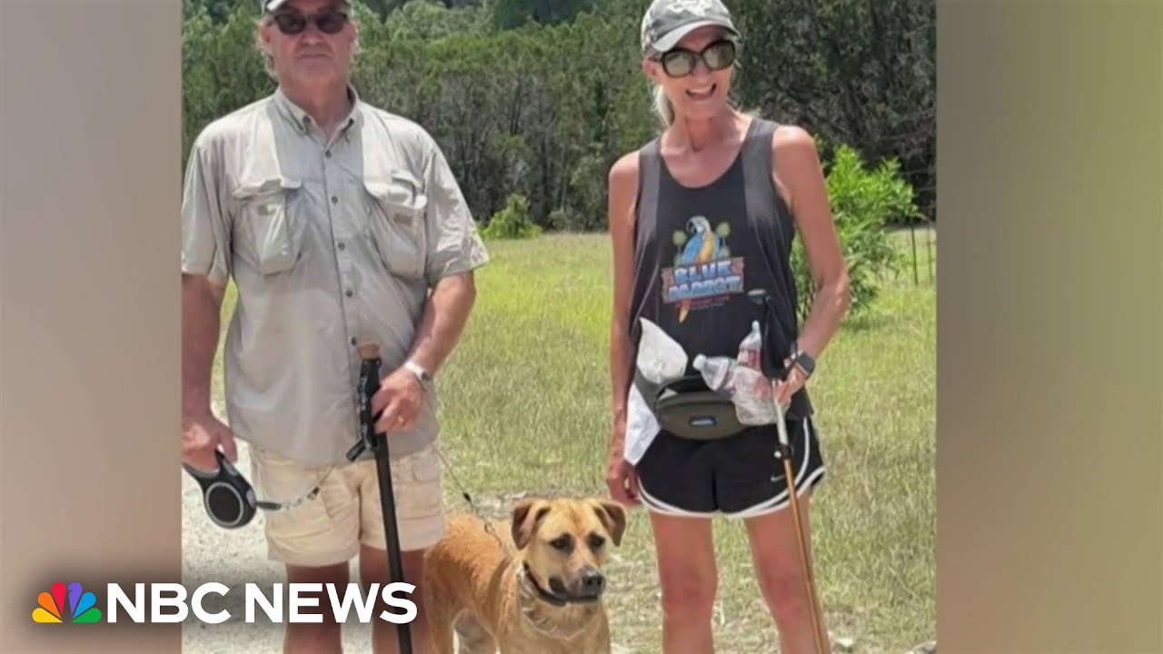 Family 'trying to remain hopeful' as father, his wife and dog are missing in Texas