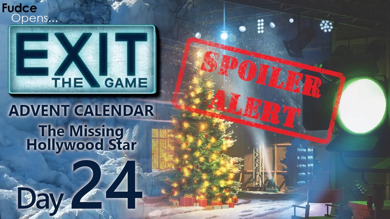 Exit The Advent Calendar 2025: 24th Day (The Missing Hollywood Star)