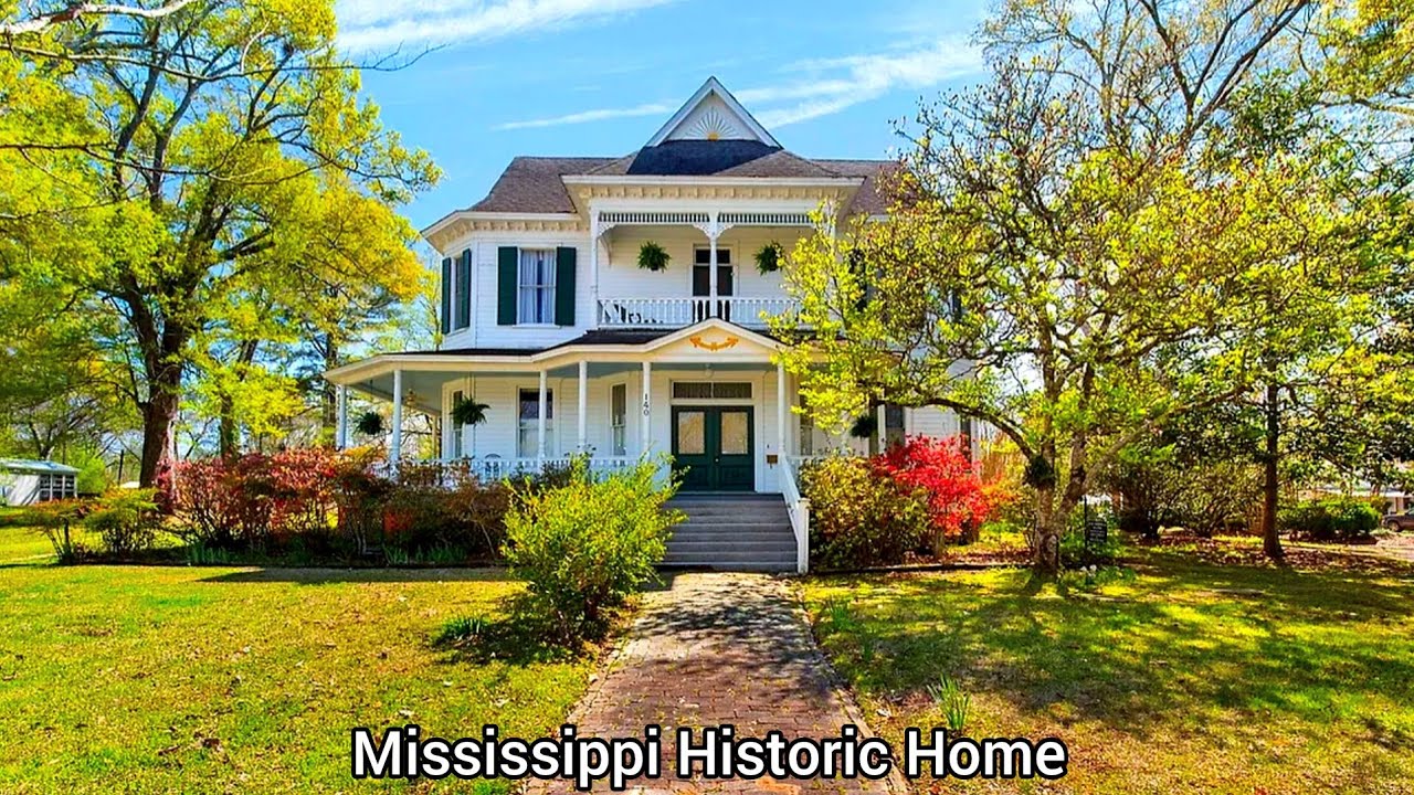 Mississippi Houses For Sale | $275k | MS Real Estate For Sale | Updated Home | Smith Riddell House