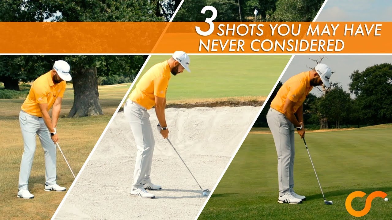 3 GOLF SHOTS YOU MAY HAVE NEVER CONSIDERED