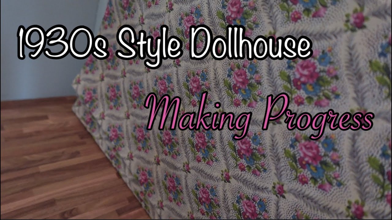 Building a 1:12 Scale 1930s Dollhouse #dollhousedecor #dollhousemaking #diy
