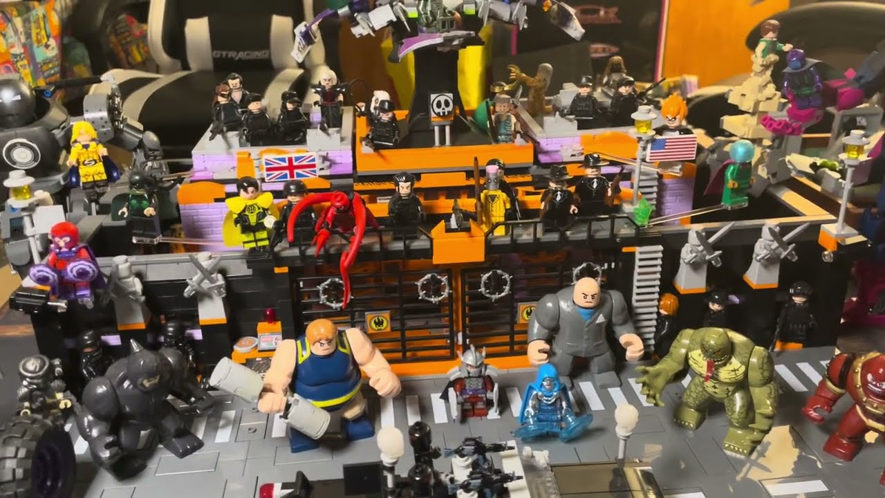 Part1 Ultimate Custom Minifig Villains Lair MOC