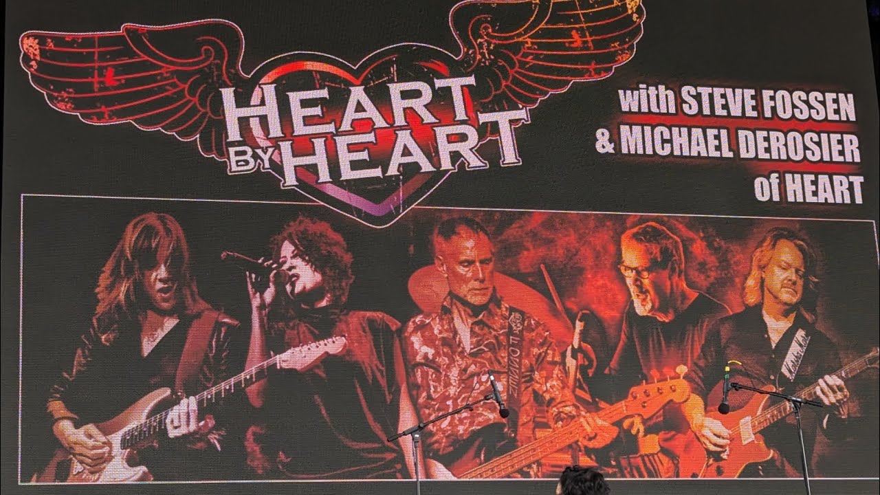 Heart tribute - Heart By Heart featuring Hall of Famers Steve Fossen and Michael Derosier of Heart