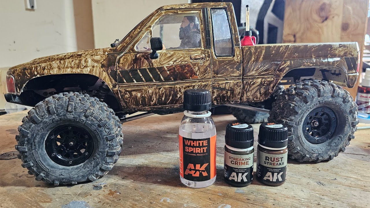 Make It Rusty!  Weathering an RC/Model