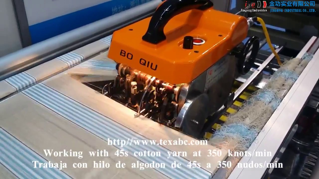 EZTEX automatic warp knotting machine for silk