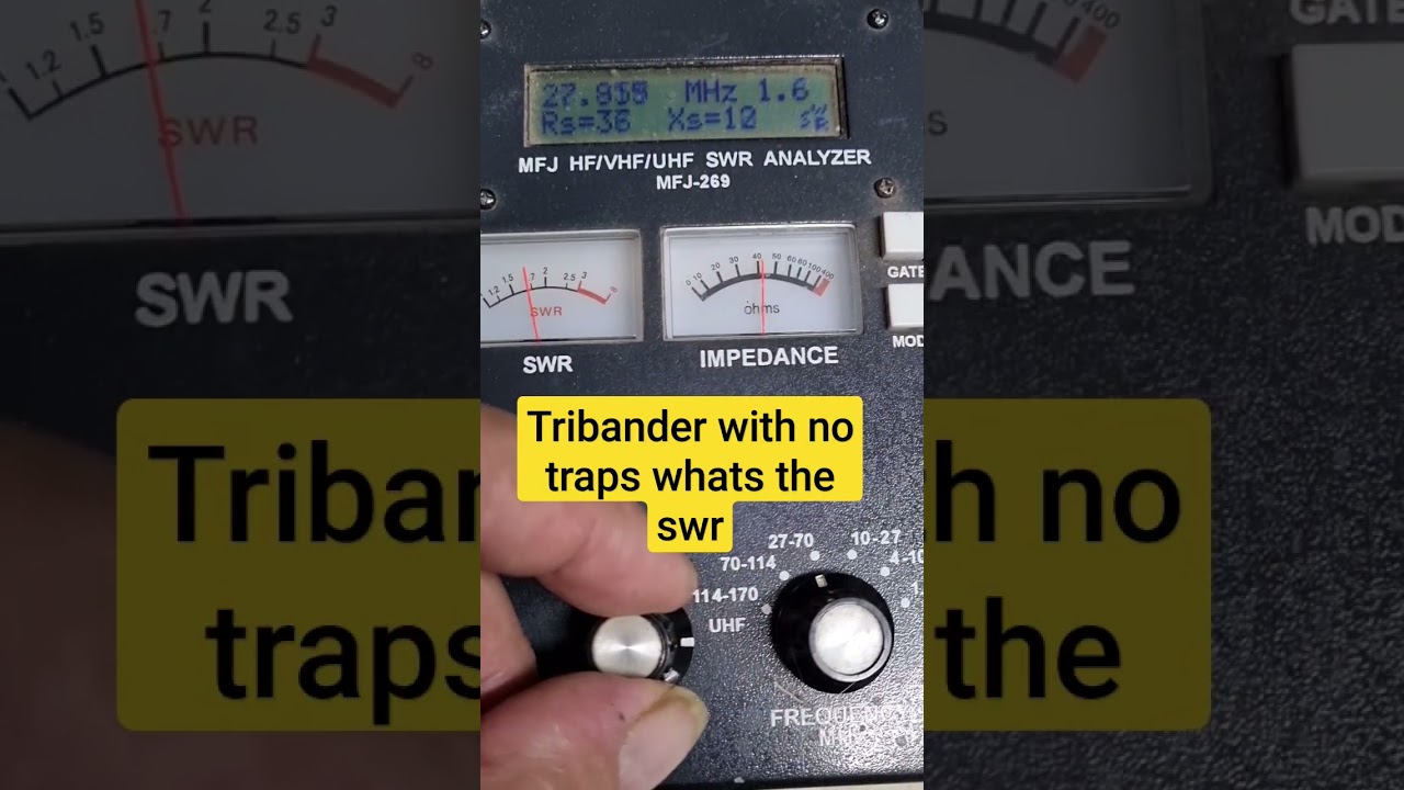 #hamradio a #tribander with no traps #cqdx #hamradioantennas