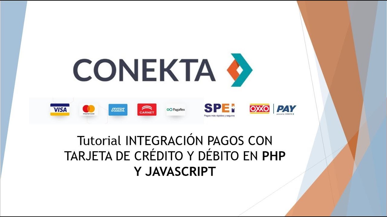 3 Programacion php método pago tarjetas credito conekta