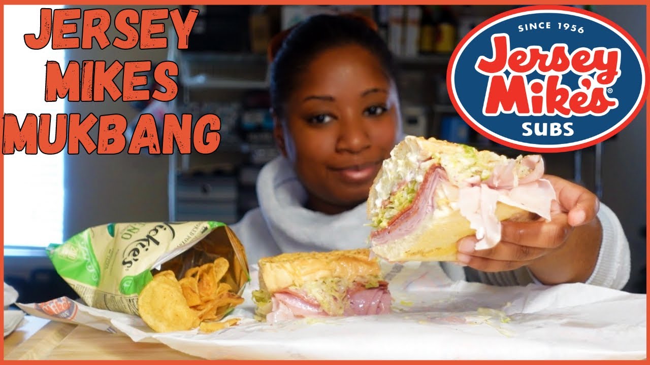 JERSEY MIKES MUKBANG | ITALIAN SUB | EAT WITH ME | 먹방