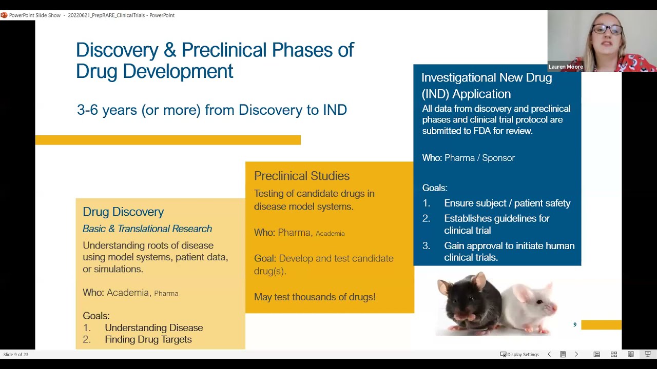 PrepRARE Webinars: An Intro to Drug Development for Ataxias